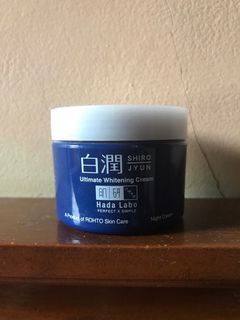 Hadalabo shirojyun ultimate whitening cream
