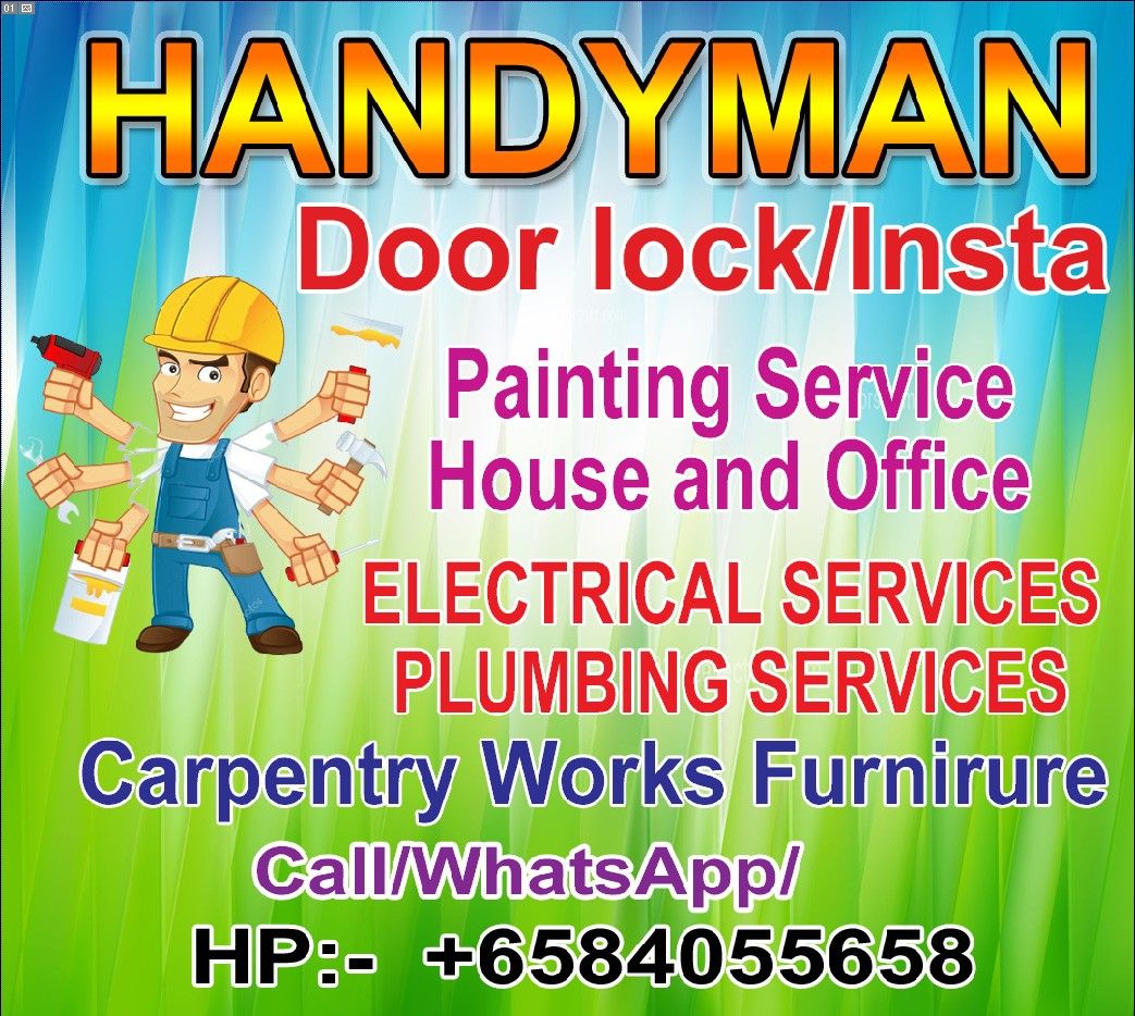 Handymen, Home Services, Home Repairs, Plumbing Services on Carousell