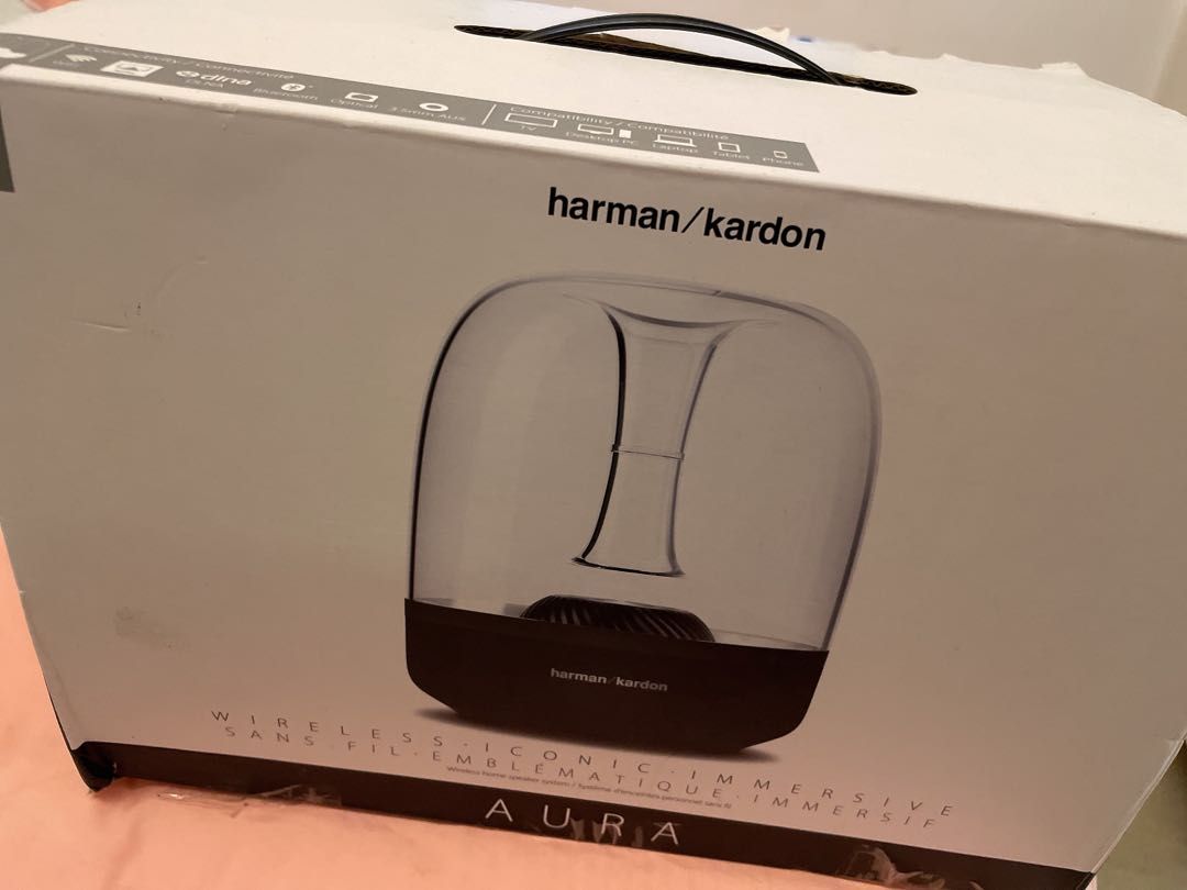 Harman/ Kardon Aura Studio 2 Speaker 99.9%new 哈曼卡頓高級音響九成