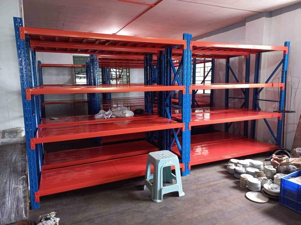 Heavy Duty Stock room Steel racks- grocery racks, Furniture & Home ...
