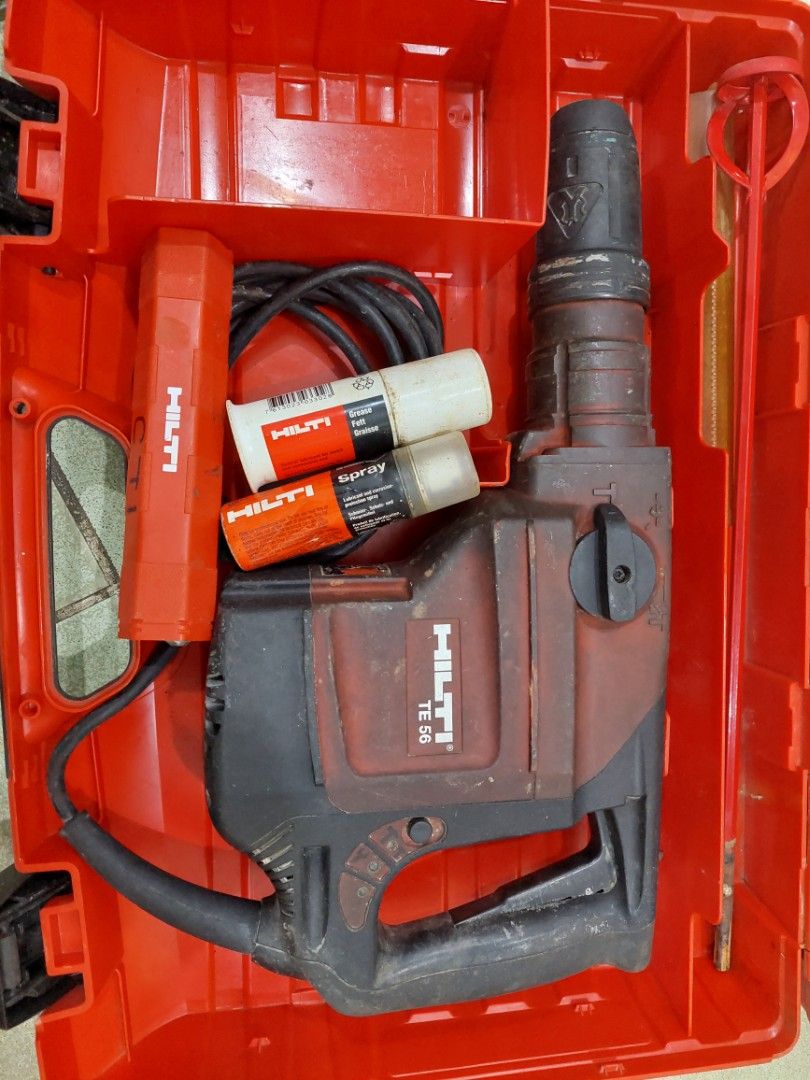 HILTI TE 56 ROTARY HAMMER DRILL Commercial Industrial Industrial HILTI TE 56 ROTARY HAMMER DRILL Commercial Industrial Industrial