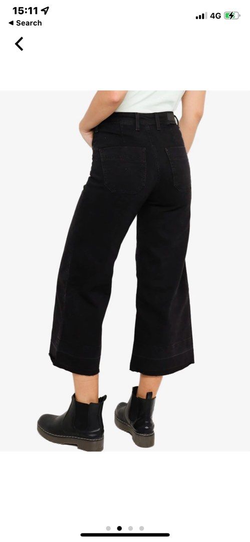 Culotte high ankle jeans h&m shop