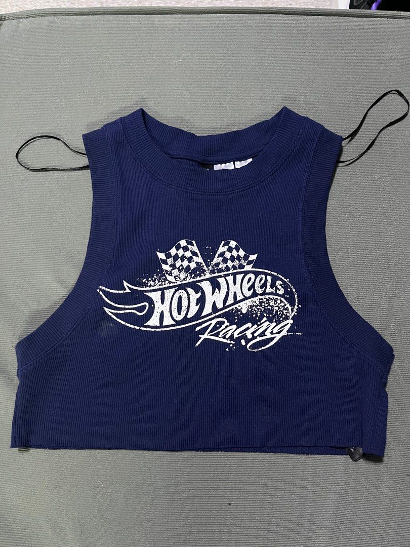 H&M HOTWEELS BABY TEE (Category: Sleeveless) located in Manila. Submitted by _loradeclutters (Listing ID 1196289000, Image 1). Description: xs-s frame never worn too small for me.