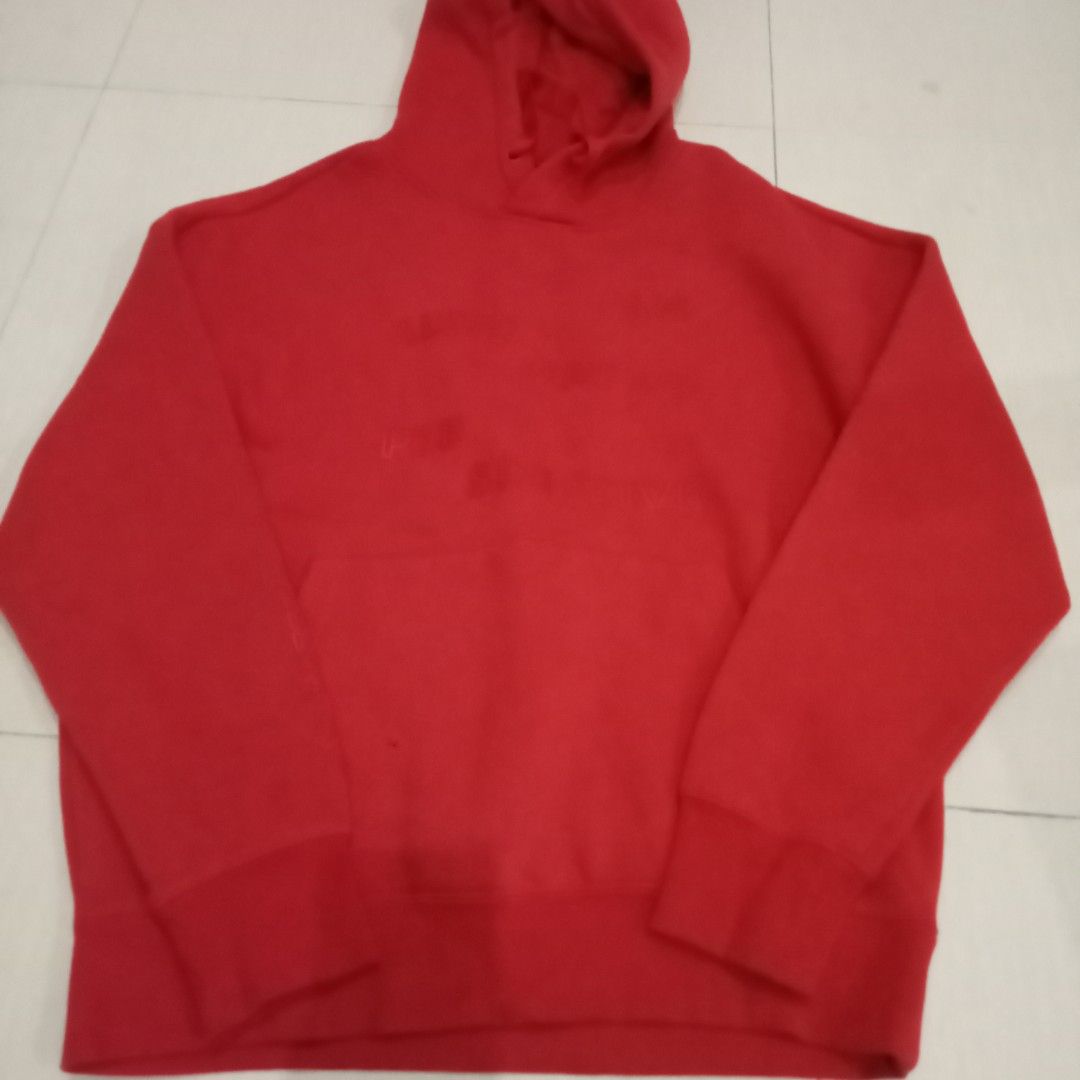 Hm red hoodie top