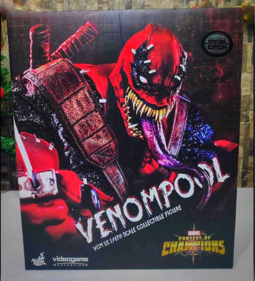 Hot Toys Venompool Special Edition, Hobbies & Toys, Toys & Games on