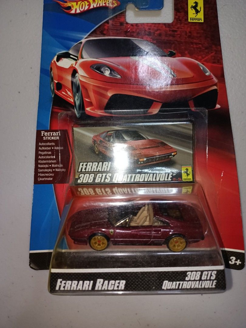 Hot Wheels Ferrari 308 GTS Quattrovalvole RARE, Hobbies & Toys, Toys