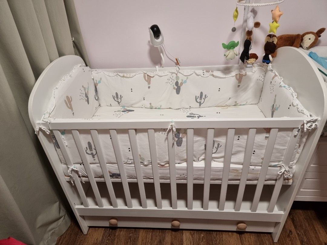 Ikea Gonatt Cot with drawer