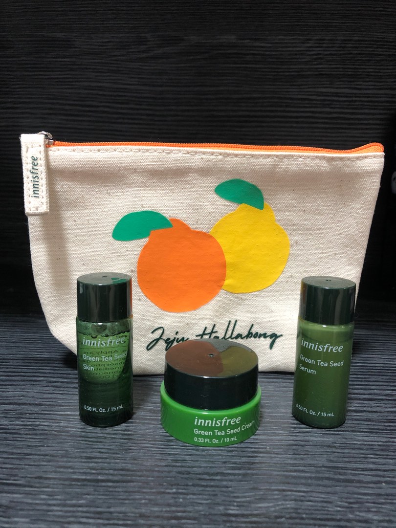 Innisfree Green Tea Travel Set, Beauty & Personal Care, Face, Face Care