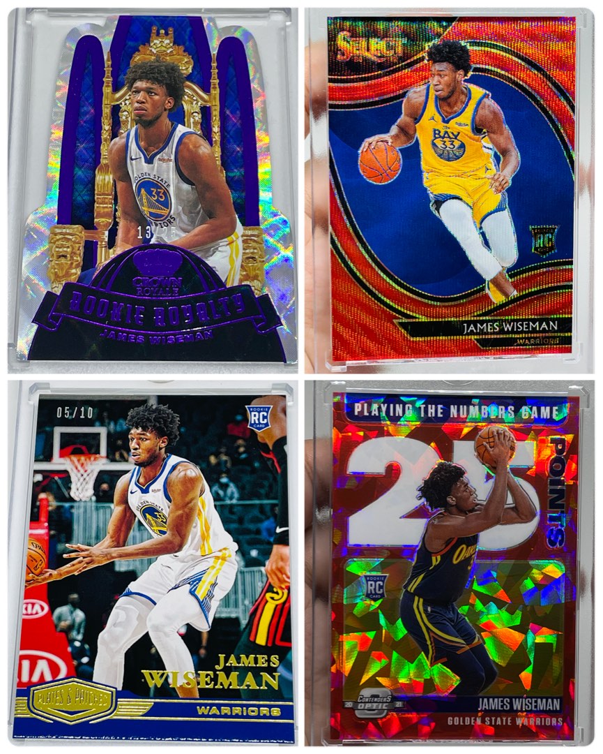 James Wiseman 202021 Numbered SP Insert Rookie Cards, Hobbies & Toys