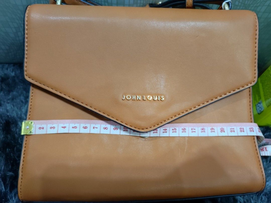 JOHN LOUIS BEIGE SLING BAG✨, Luxury, Bags & Wallets on Carousell