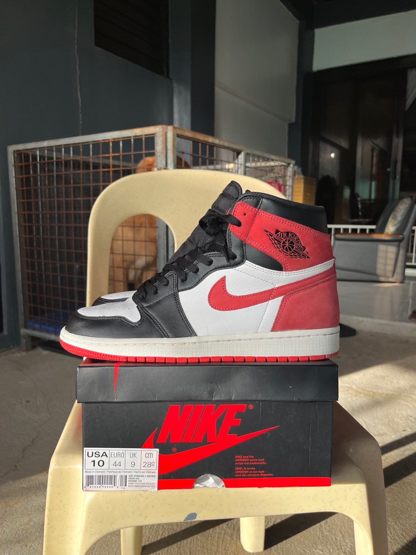 air jordan i track red