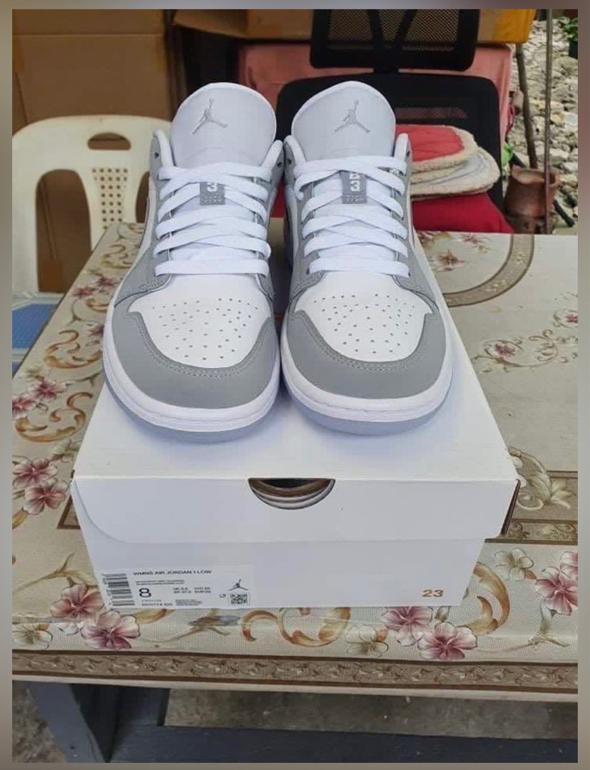 jordan wolf grey mens