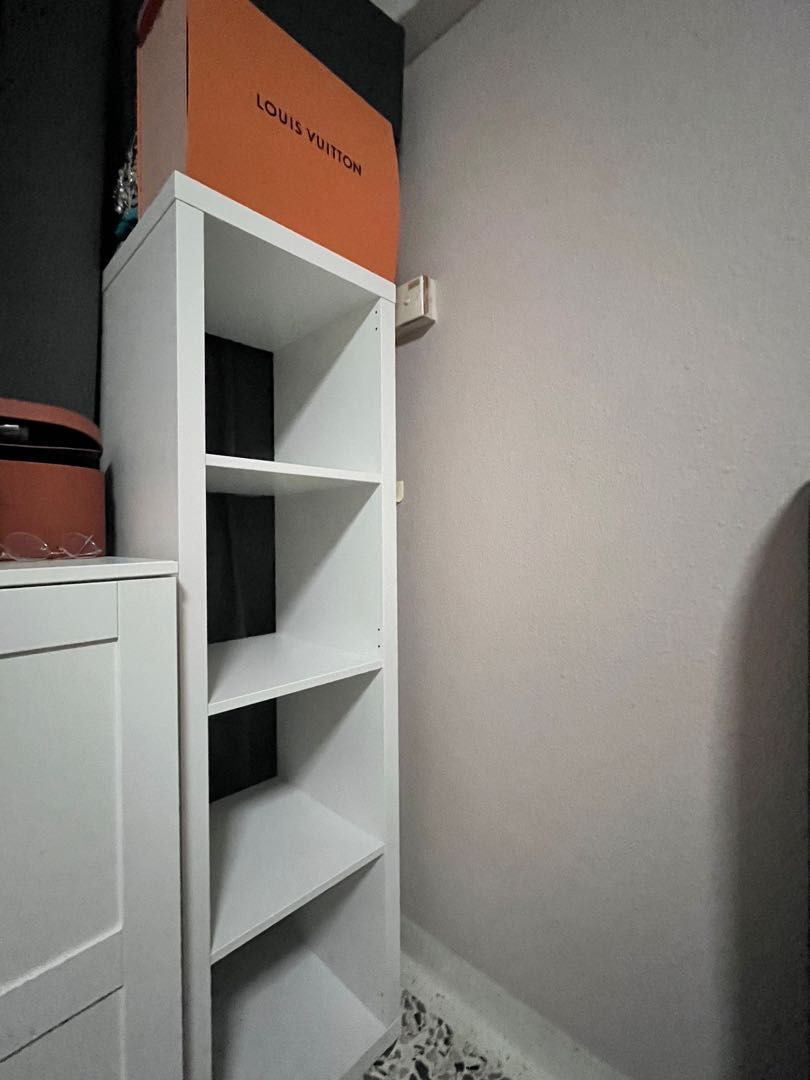 KALLAX Shelf / Shelving unit, white, 42x147 cm