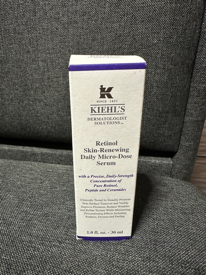 Kiehl’s retinol skin renewing daily micro dose serum, Beauty & Personal
