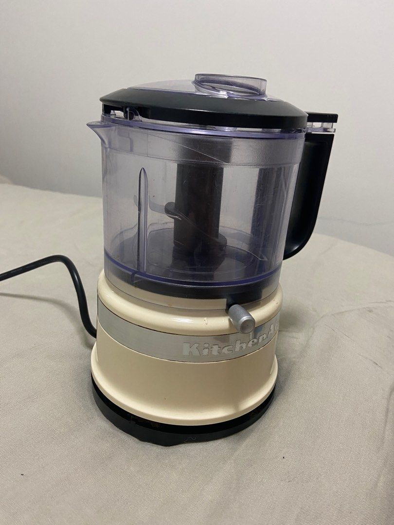 KitchenAid mini food processor cream, TV & Home Appliances, Kitchen