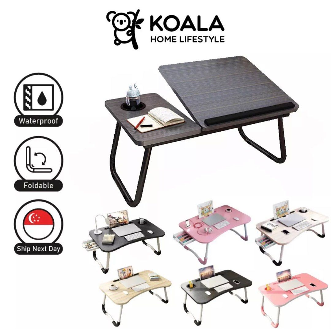 Koala Home Multi Purpose Foldable Laptop Table Lazy Table Bed Table