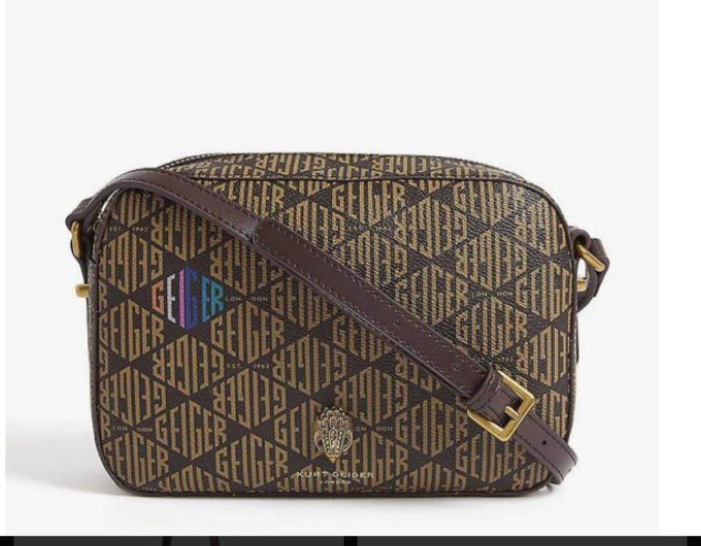 Kurt geiger monogram bag store