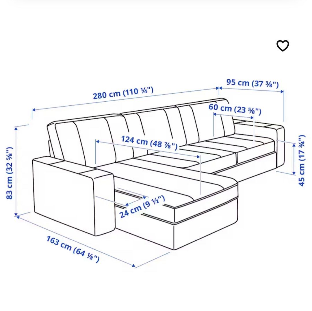 L Shape Sofa, Furniture & Home Living, Furniture, Sofas on Carousell