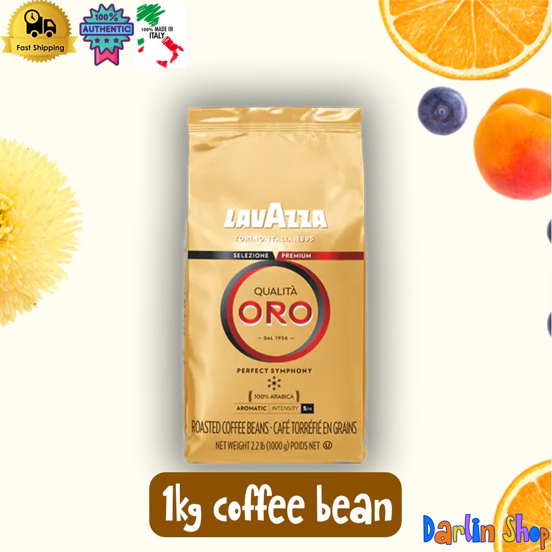 Lavazza Qualita Oro Ground Coffee 1kg