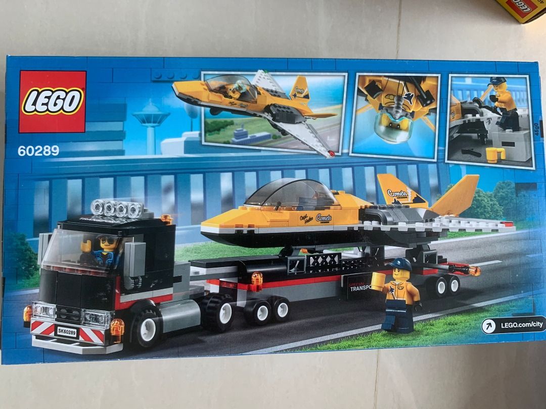 Lego airshow jet transporter on sale
