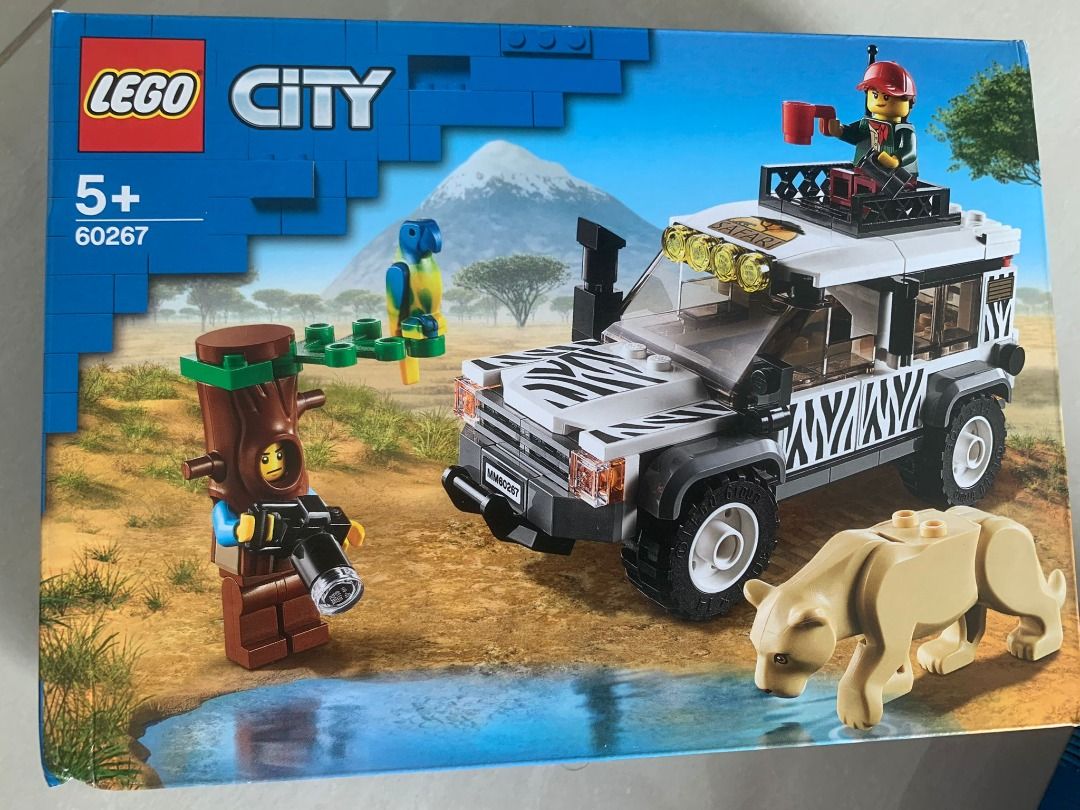 LEGO City Safari Off-Roader 60267 Off-Road Toy, Cool Toy for Kids, New ...