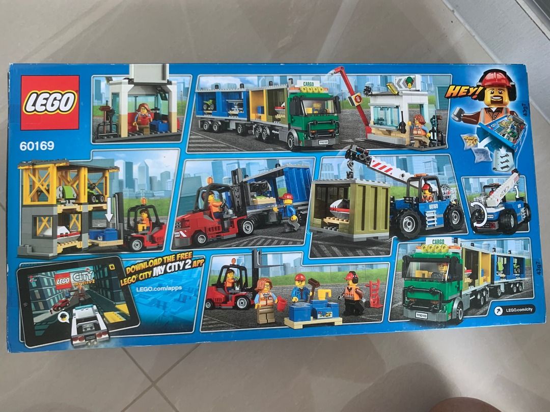 Lego city 60169 hot sale