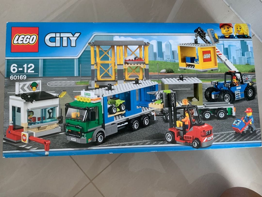 LEGO City Town Cargo Terminal 60169 Building Kit Hobbies Toys