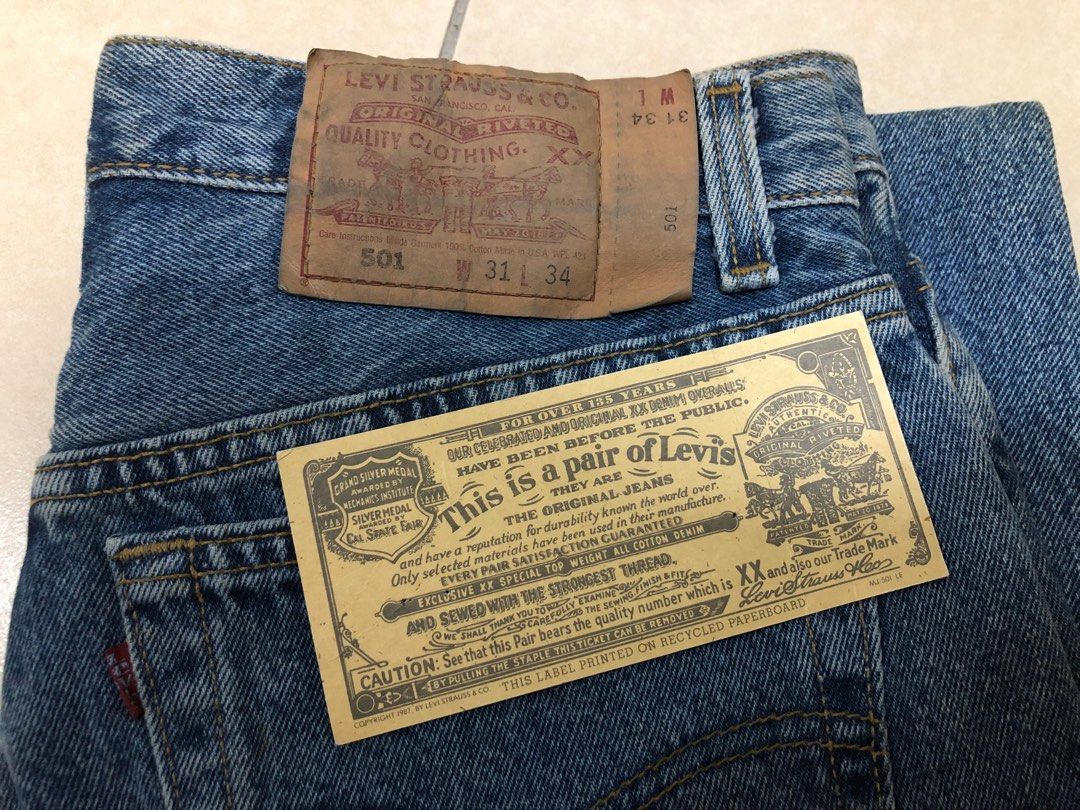 Levis 501 store usa original