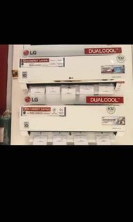 LG SPLIT TYPE DUAL INVERTER AIRCON
( FREE INSTALLATION )