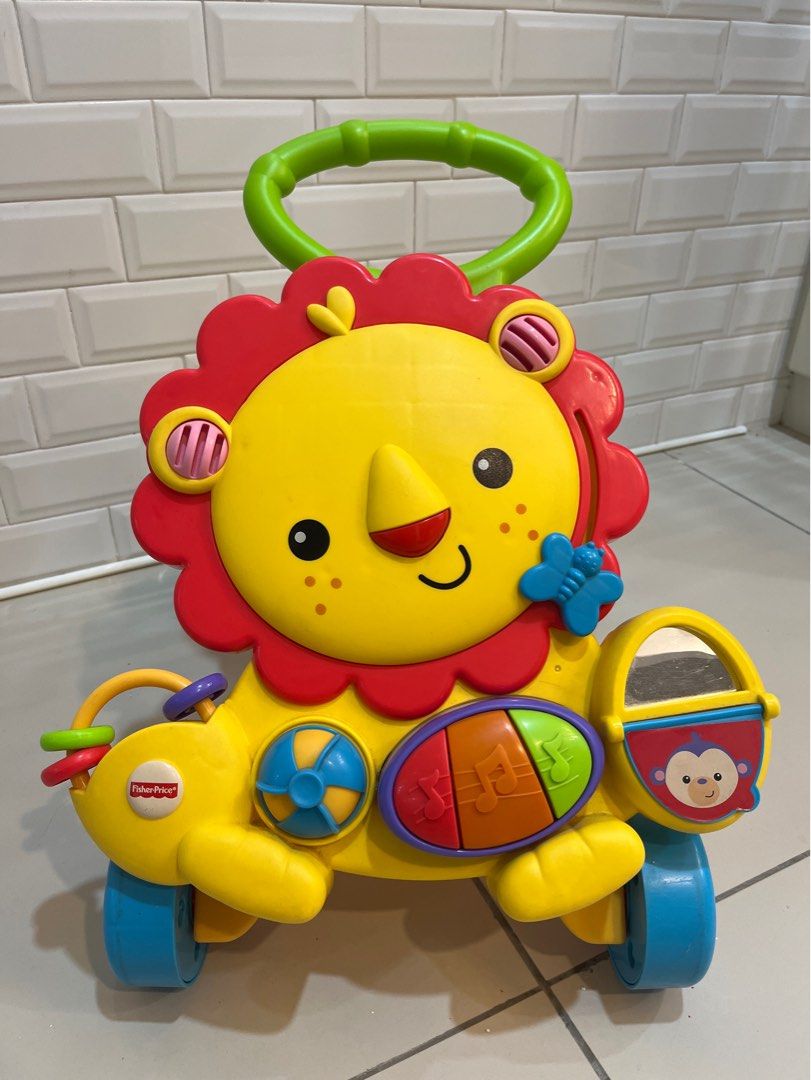 Lion Baby Walker, Babies & Kids, Infant Playtime on Carousell