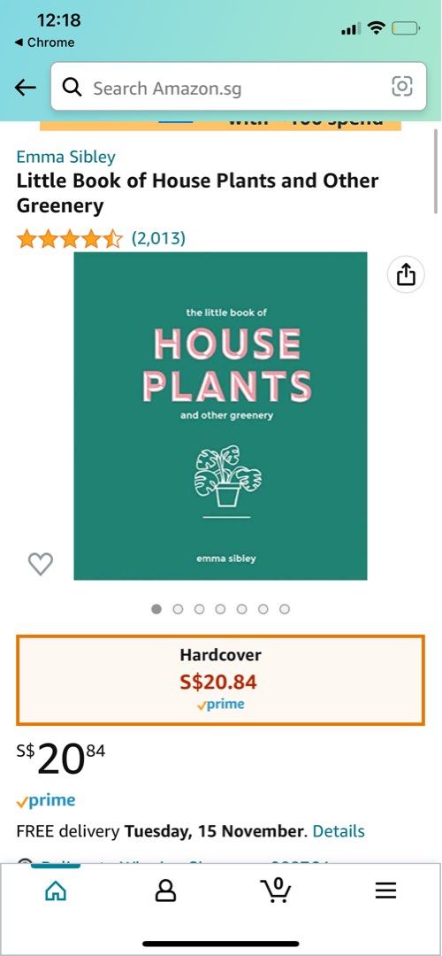 Little Book of House Plants Coffee Table Book, Hobbies & Toys, Books