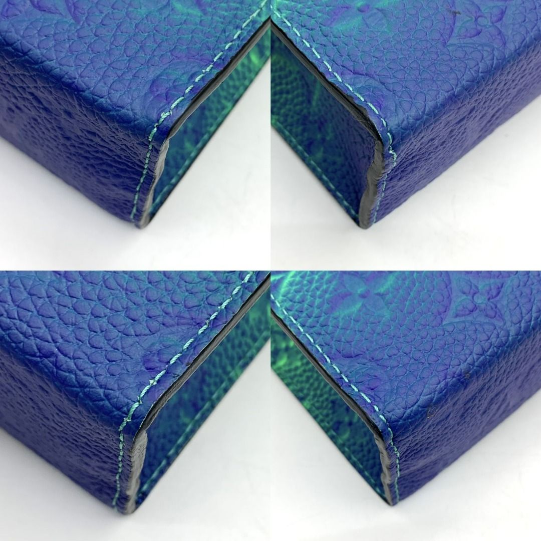 Túi Nam Louis Vuitton Sac Plat XS 'Blue Green' M81221 – LUXITY
