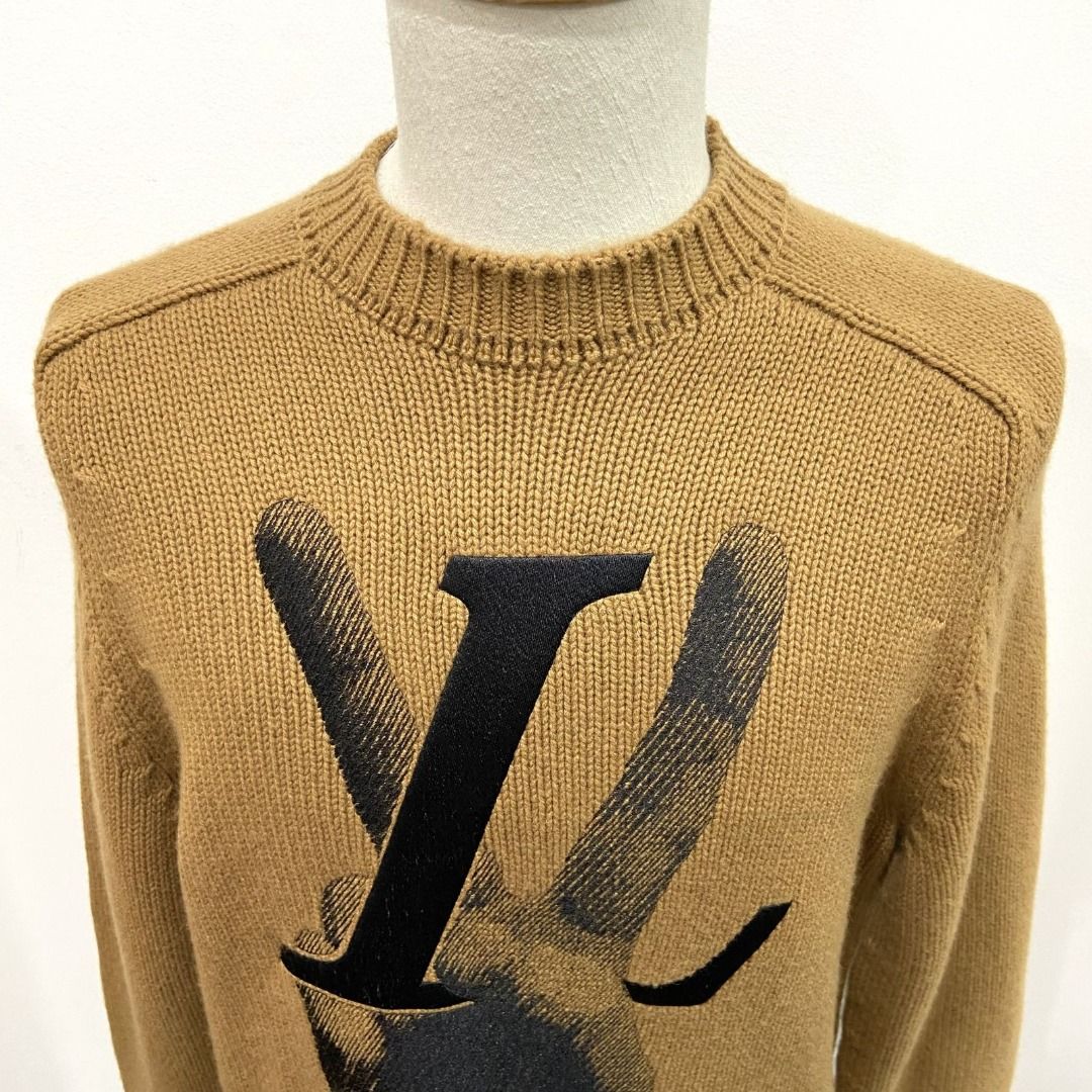 LV peace ✌️ and love Sweater, Men's Fashion, Tops & Sets