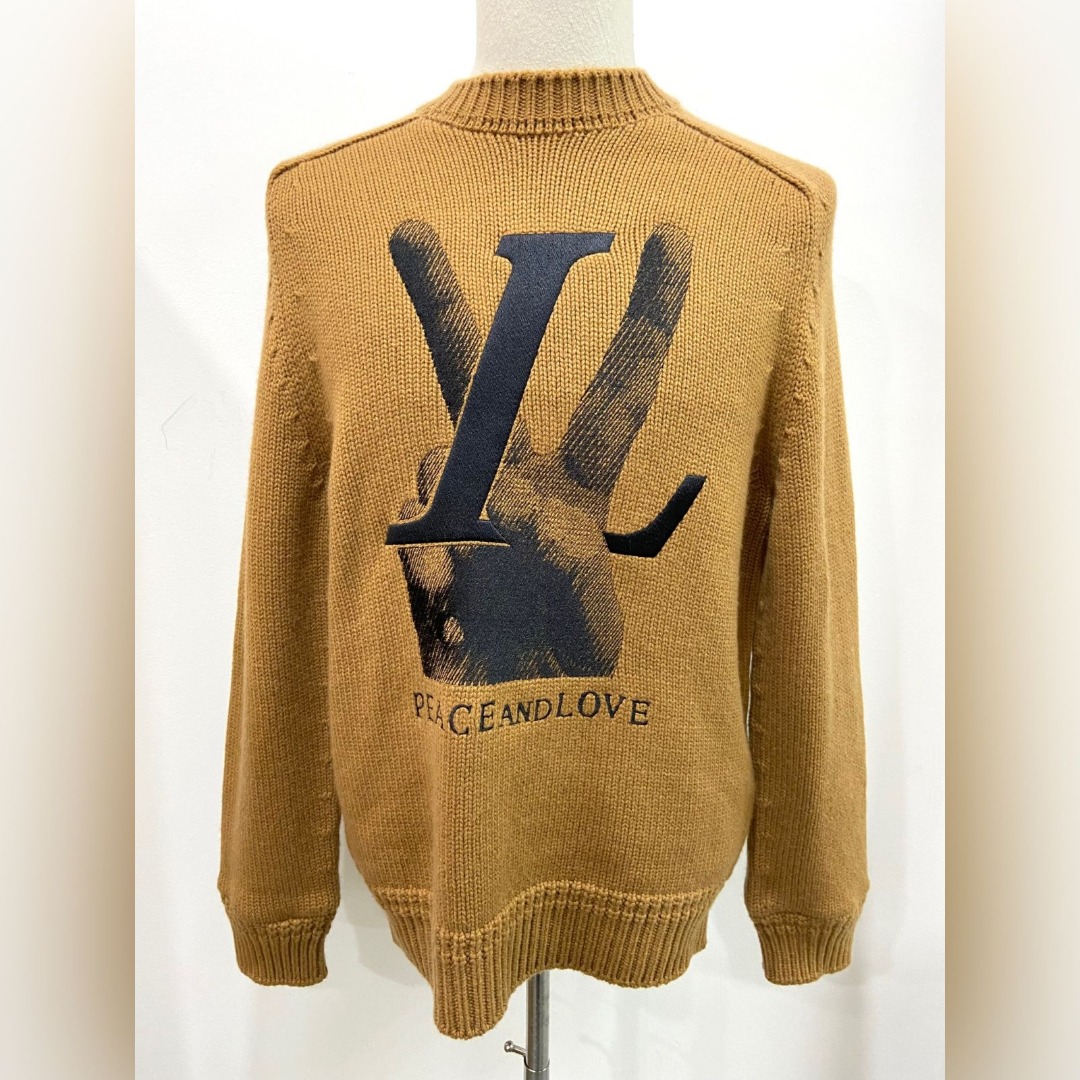 Louis vuitton peace and love sweatshirt top
