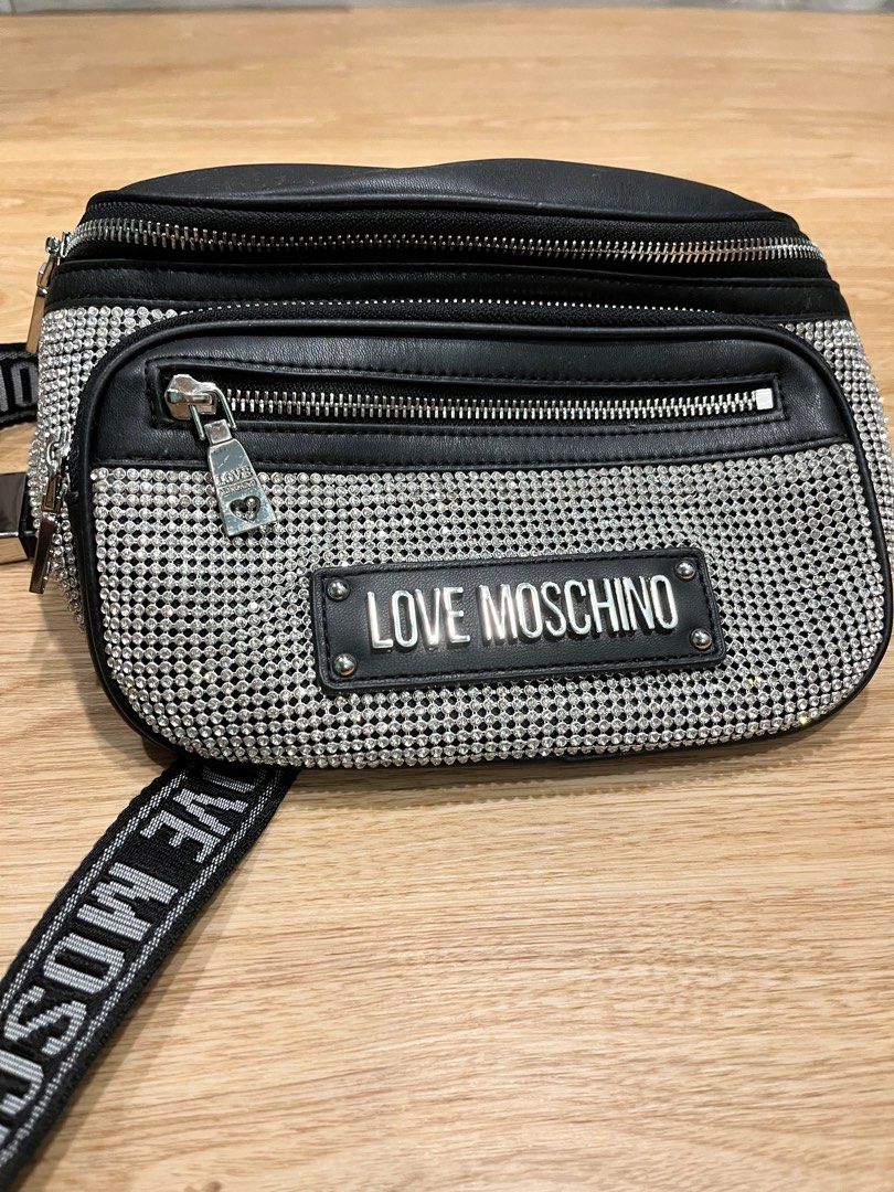 Love Moschino fanny pack Luxury Bags Wallets on Carousell