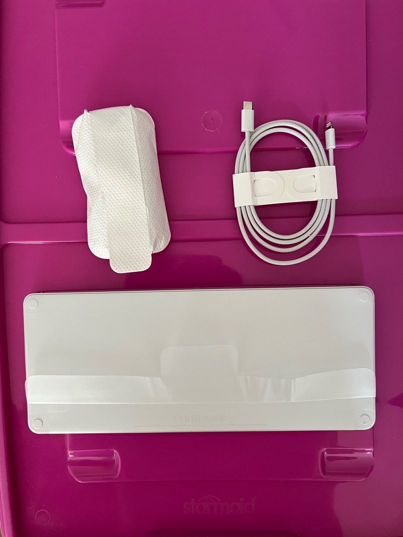 Magic Keyboard (Touch ID) with mouse and cable, Computers & Tech, Parts ...