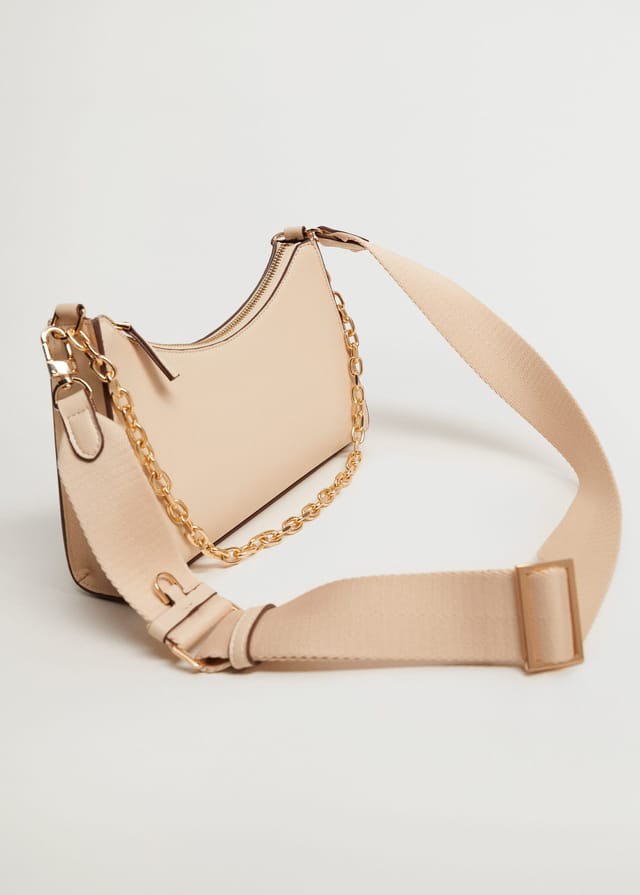 MANGO CROSSBODY BAG WITH CHAIN Women s Fashion Bags Wallets Cross body Bags on Carousell