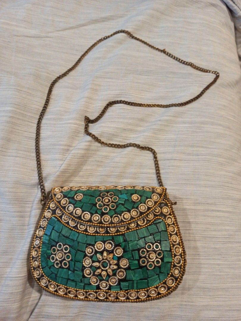 Marble Delhi Bag 1, Women's Fashion, Bags & Wallets, Clutches on Carousell