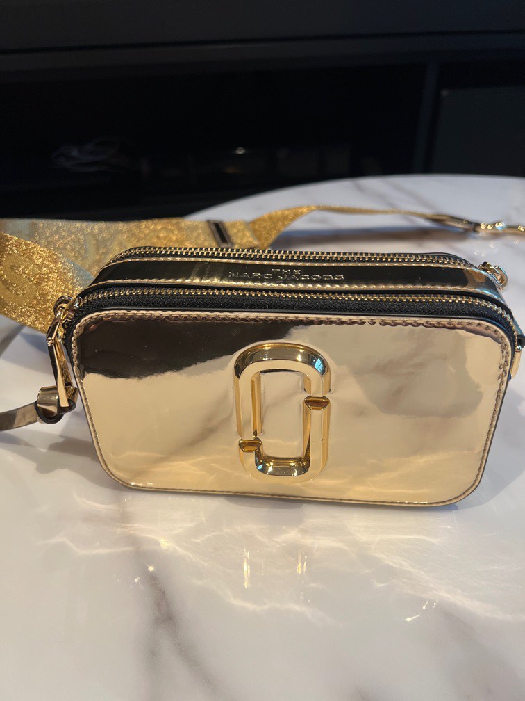 Marc jacobs snapshot gold hotsell