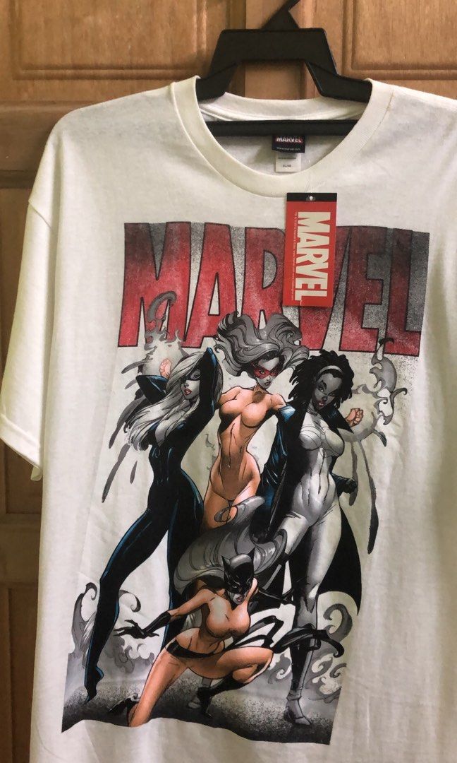 Marvel Mad Engine Female Character Copyright 2012, Men's Fashion, Tops ...