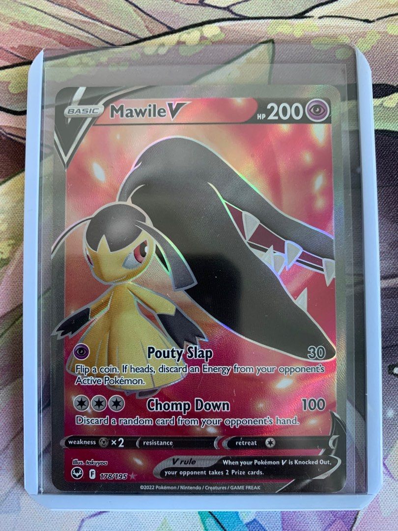 Mawile V 178/195 Full Art Pokemon Silver Tempest, Hobbies & Toys, Toys & Games on Carousell Mawile V 178/195 Full Art Pokemon Silver Tempest, Hobbies & Toys, Toys & Games on Carousell