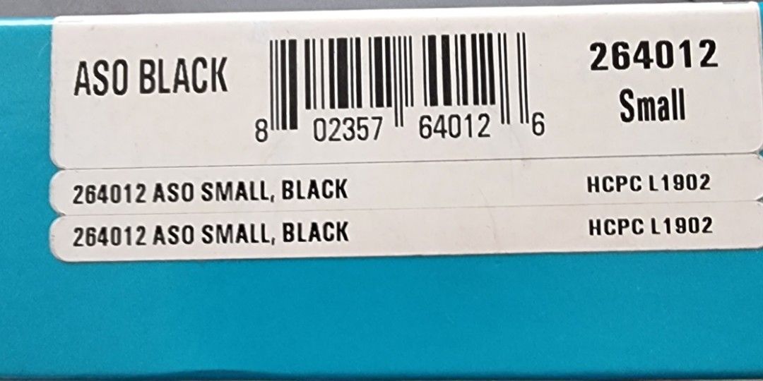 Med Spec ASO Ankle Stabilizer, Sports Equipment, Other Sports Equipment