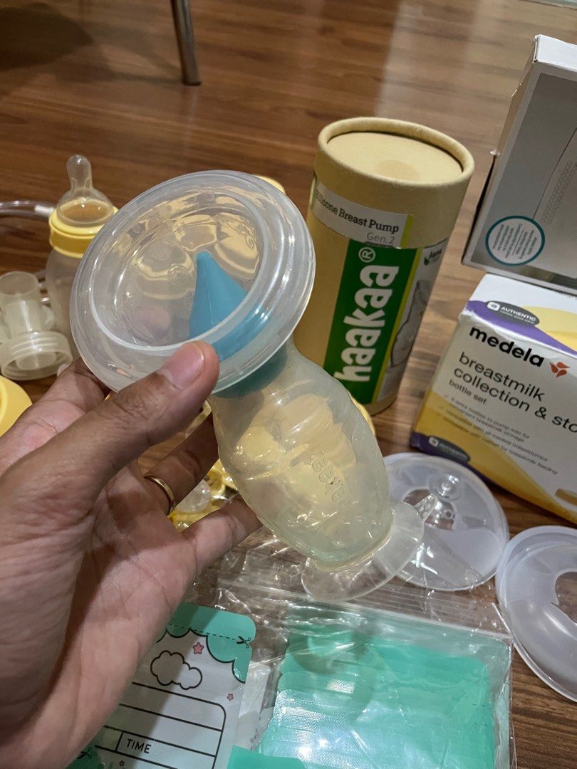 Medela Pump in Style + Haakaa w/Freebies, Babies & Kids, Nursing