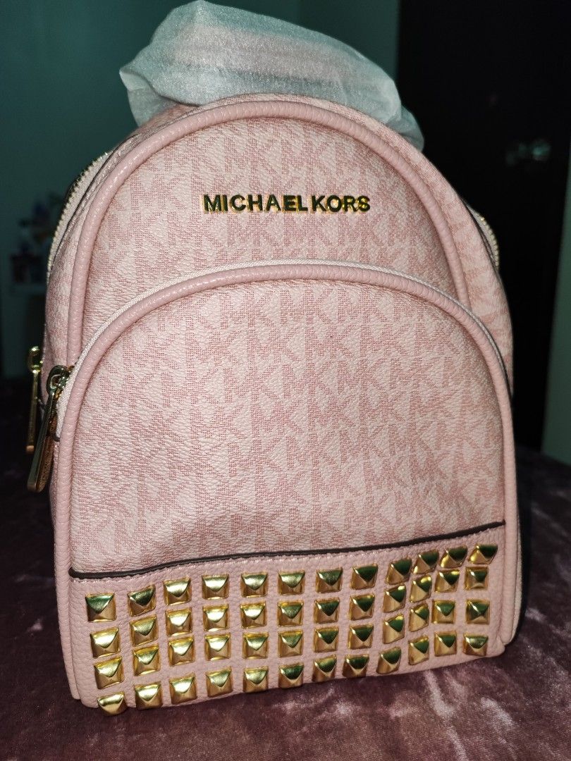 Mua Balo Michael Kors MK Abbey Mini Quilted Backpack Màu Trắng Xám  Michael  Kors  Mua tại Vua Hàng Hiệu h041829