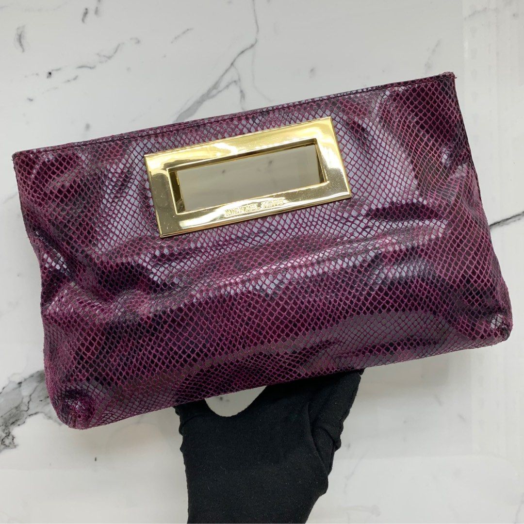Michael kors python discount purple