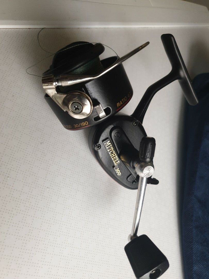 MITCHELL 300 spinning reel, Sports Equipment, Fishing on Carousell