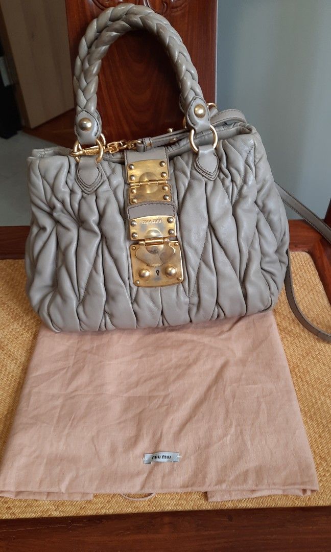 Miu Miu lambskin bag