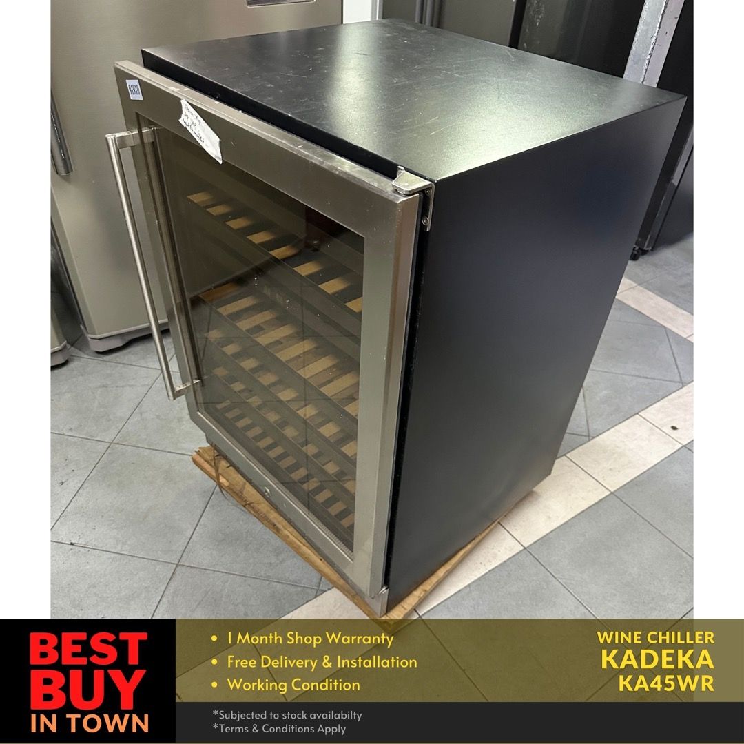 MUST BUY! KADEKA 45 Bottles DualZone Wine Chiller KA45WR (91910), TV