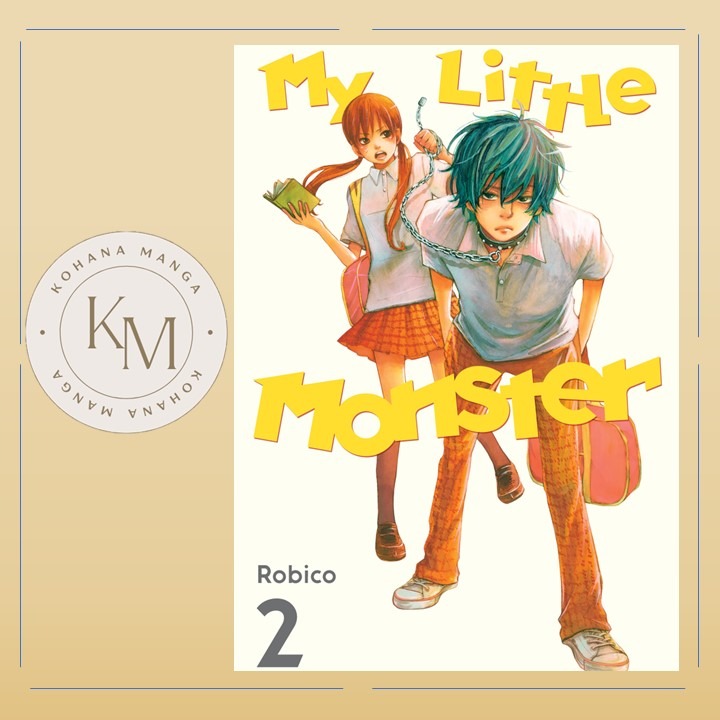 My Little Monster Manga (English) Vol 2, Hobbies & Toys, Books