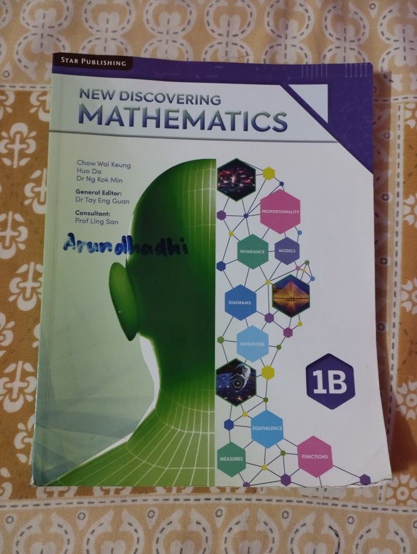 New Discovering Mathematics Textbook 1B Secondary 1 Hobbies Toys